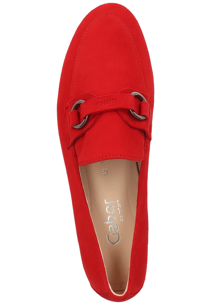 Gabor Slipper Veloursleder Rot - surf4shoes