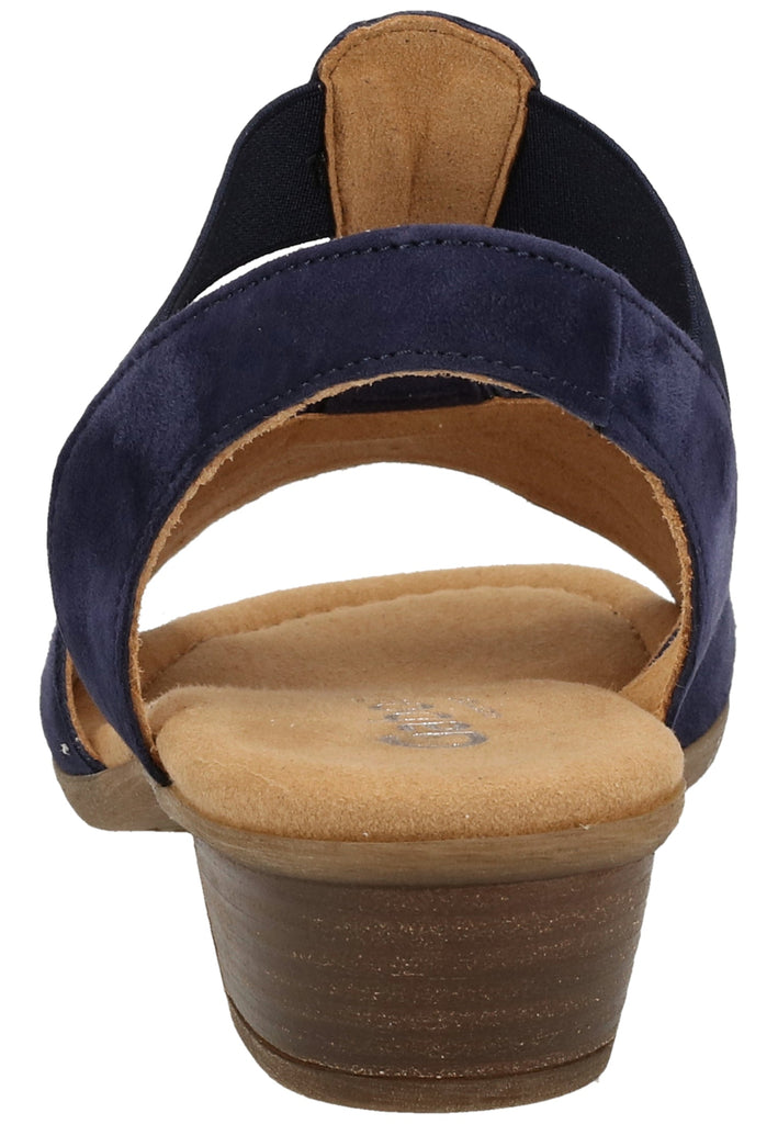 Gabor Sandalen Leder Blau - surf4shoes