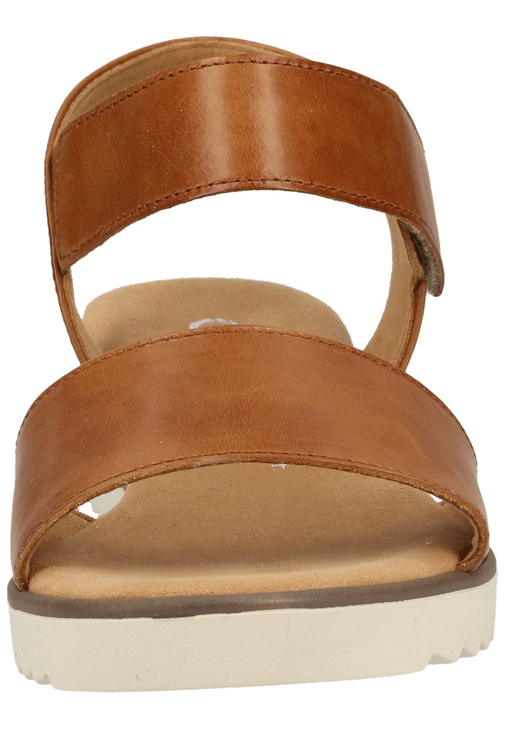 Gabor Sandalen Leder Camel - surf4shoes