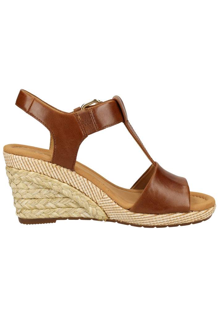 Gabor Sandalen Leder Braun - surf4shoes
