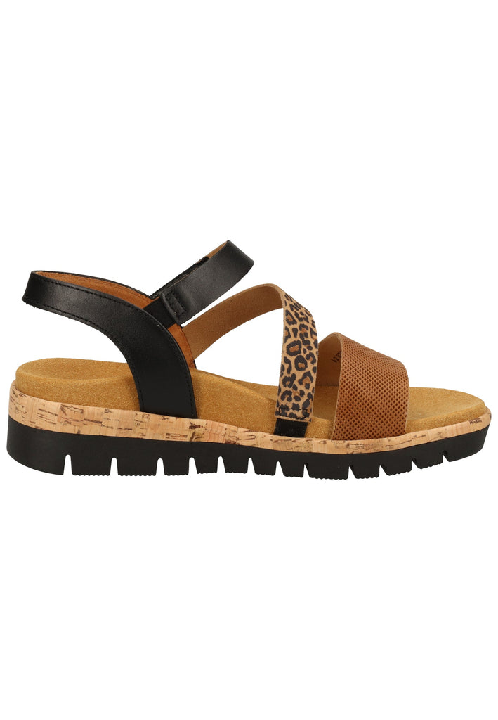 Gabor Sandalen Leder Camel - surf4shoes