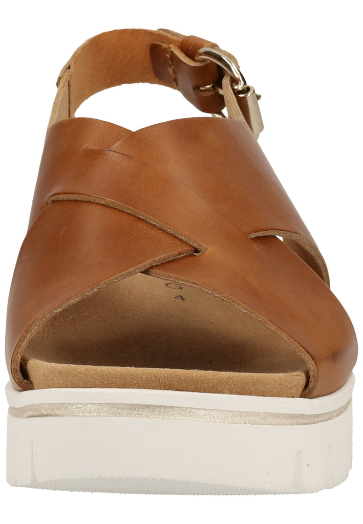 Gabor Sandalen Lederimitat Camel - surf4shoes
