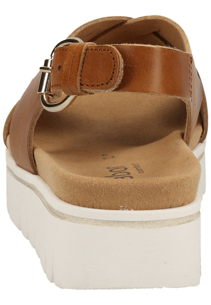 Gabor Sandalen Lederimitat Camel - surf4shoes
