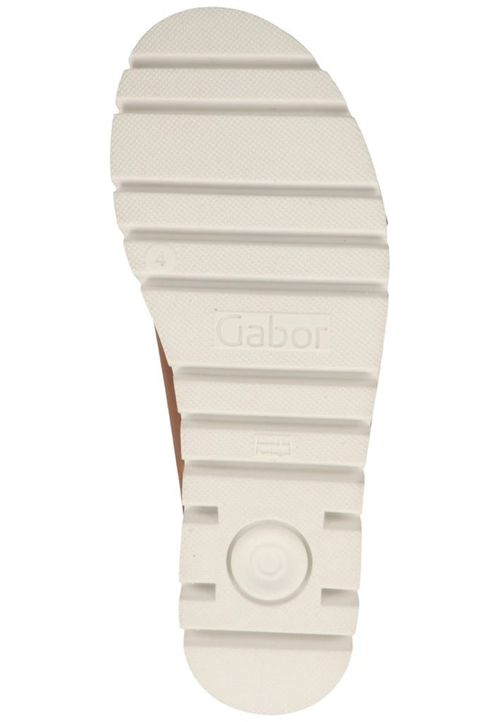 Gabor Sandalen Lederimitat Camel - surf4shoes