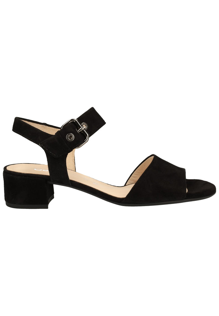 Gabor Sandalen Leder Schwarz - surf4shoes