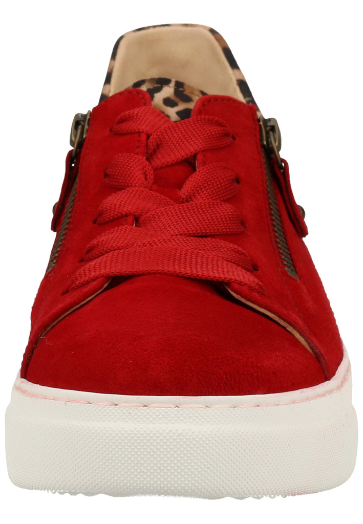 Gabor Sneaker Leder Rot - surf4shoes