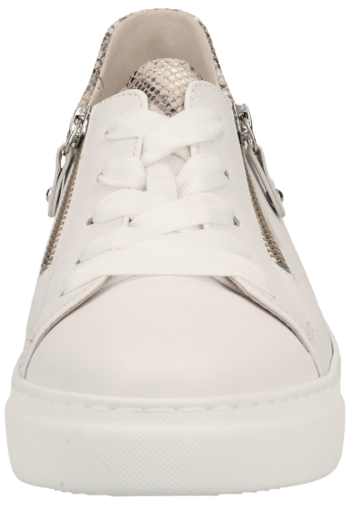 Gabor Sneaker Lederimitat Weiß - surf4shoes
