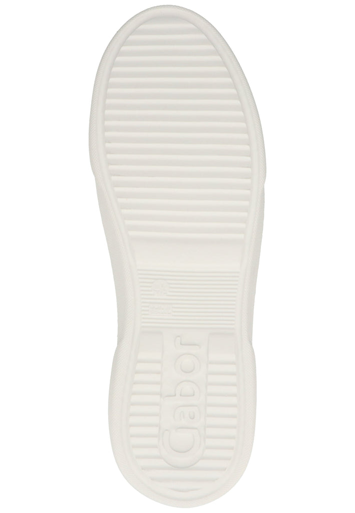 Gabor Sneaker Lederimitat Weiß - surf4shoes