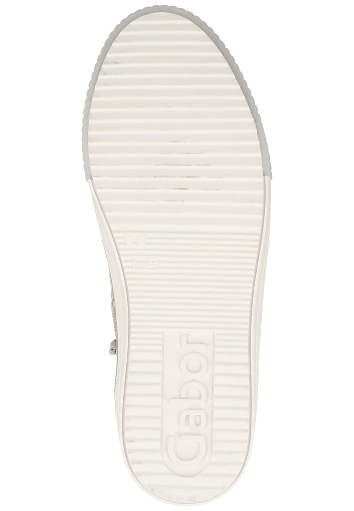 Gabor Sneaker Lederimitat Weiß - surf4shoes