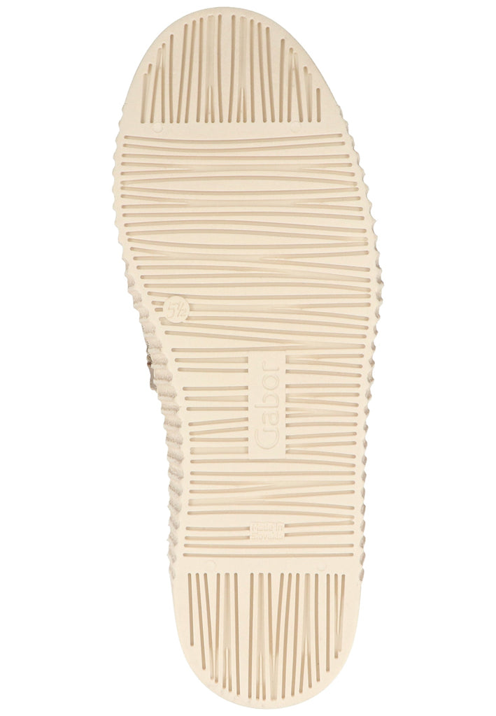 Gabor Sneaker Veloursleder Beige - surf4shoes