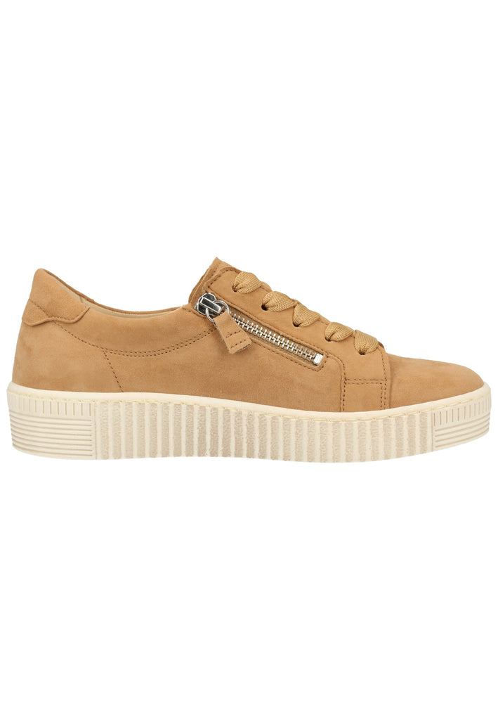 Gabor Sneaker Lederimitat Caramel - surf4shoes