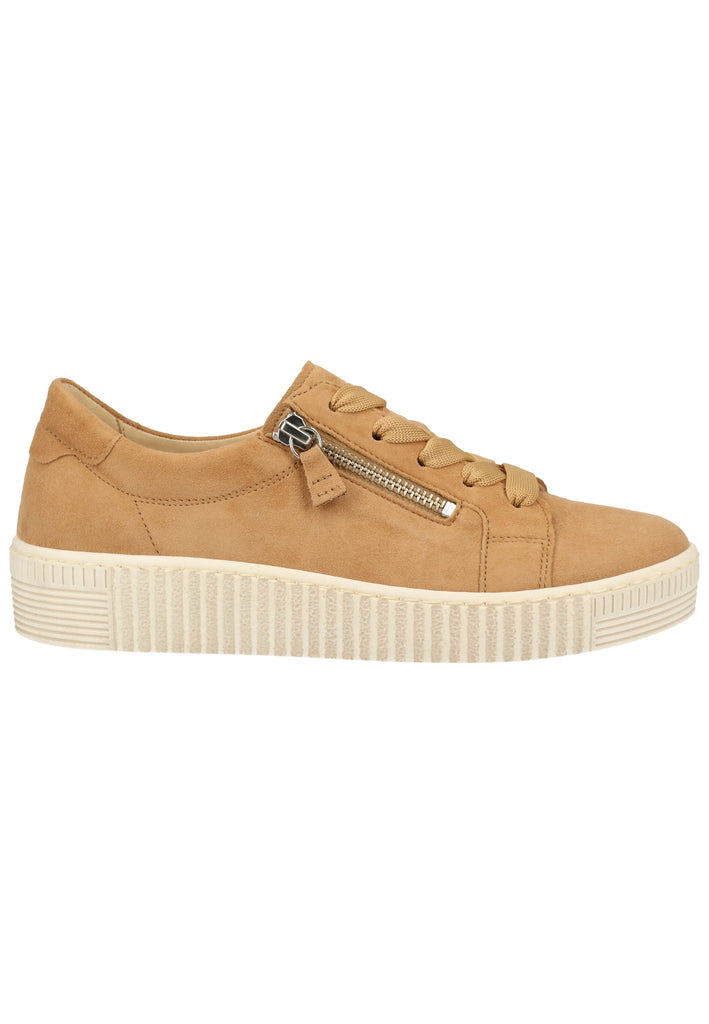 Gabor Sneaker Lederimitat Caramel - surf4shoes