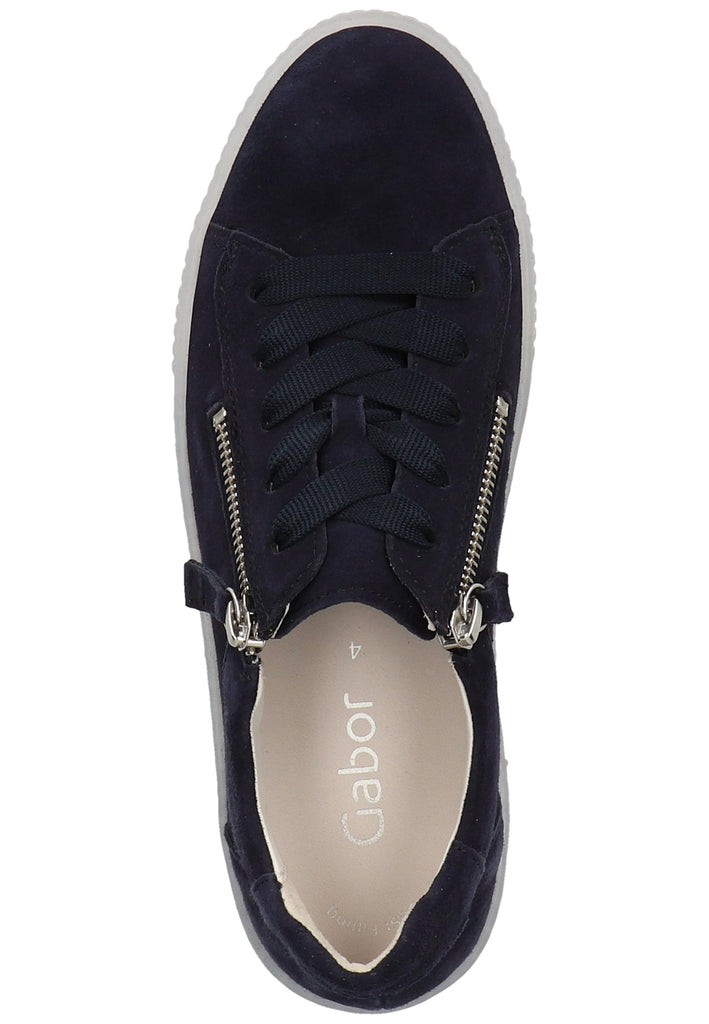 Gabor Sneaker Lederimitat Blau - surf4shoes