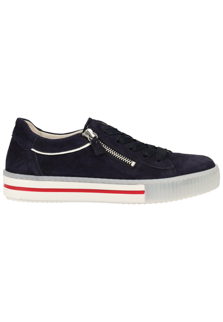 Gabor Sneaker Lederimitat Blau - surf4shoes