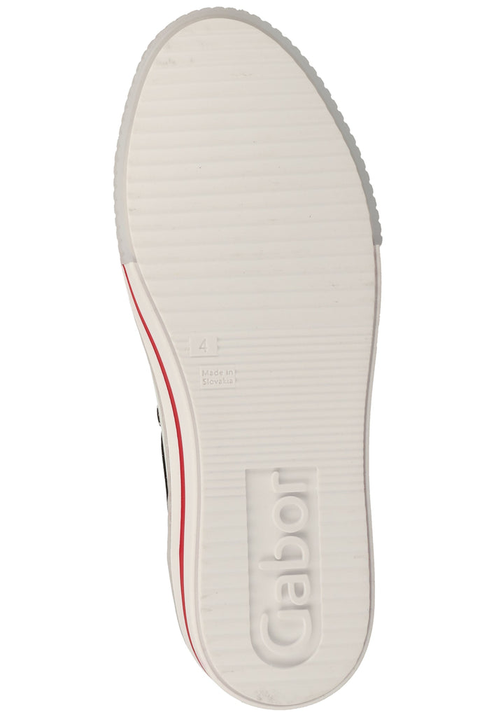 Gabor Sneaker Leder Weiß - surf4shoes