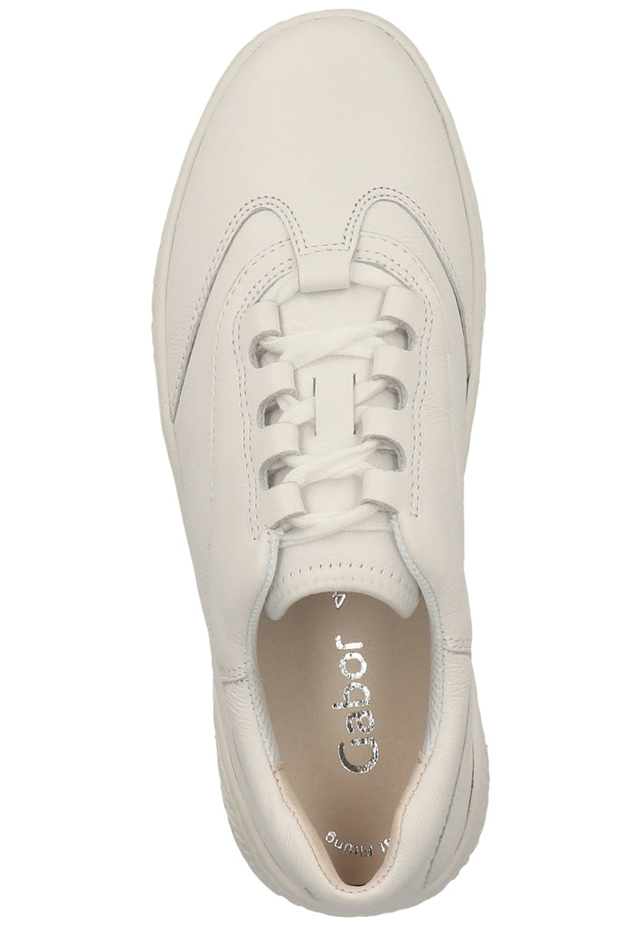 Gabor Sneaker Lederimitat Weiß - surf4shoes