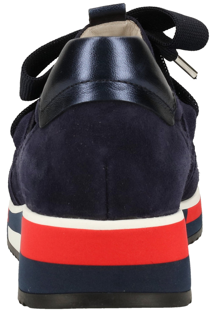 Gabor Sneaker Leder Blau - surf4shoes