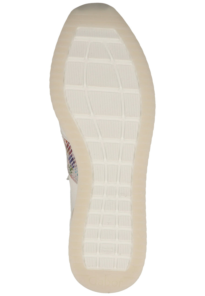 Gabor Sneaker Leder Weiß - surf4shoes