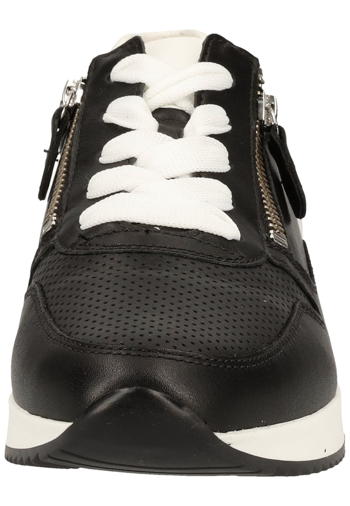 Gabor Sneaker Lederimitat Schwarz/Weiß - surf4shoes