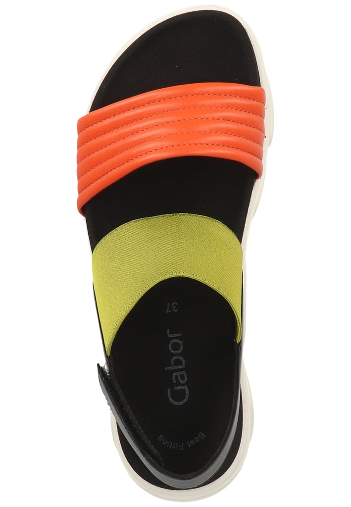 Gabor Sandalen Leder/Textil Multi - surf4shoes