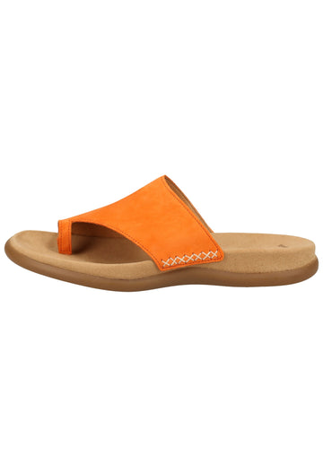 Gabor Sandalen Leder Orange - surf4shoes