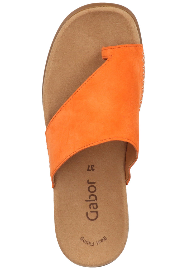 Gabor Sandalen Leder Orange - surf4shoes
