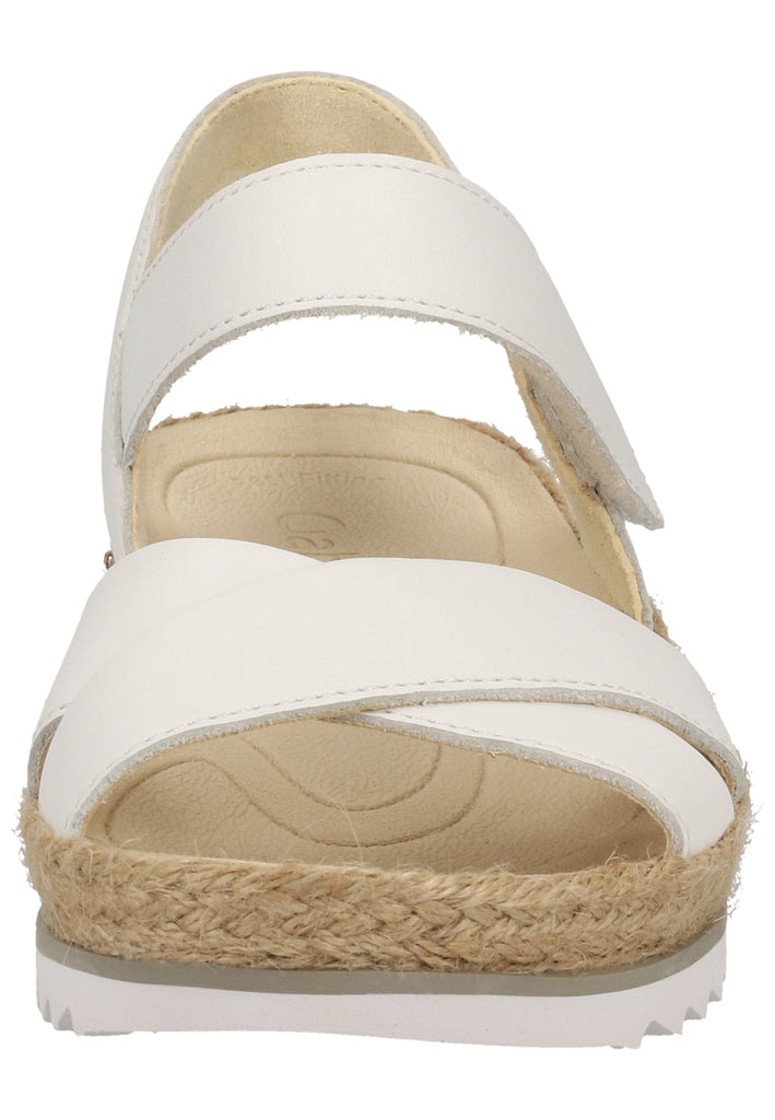 Gabor Sandalen Glattleder Weiß - surf4shoes