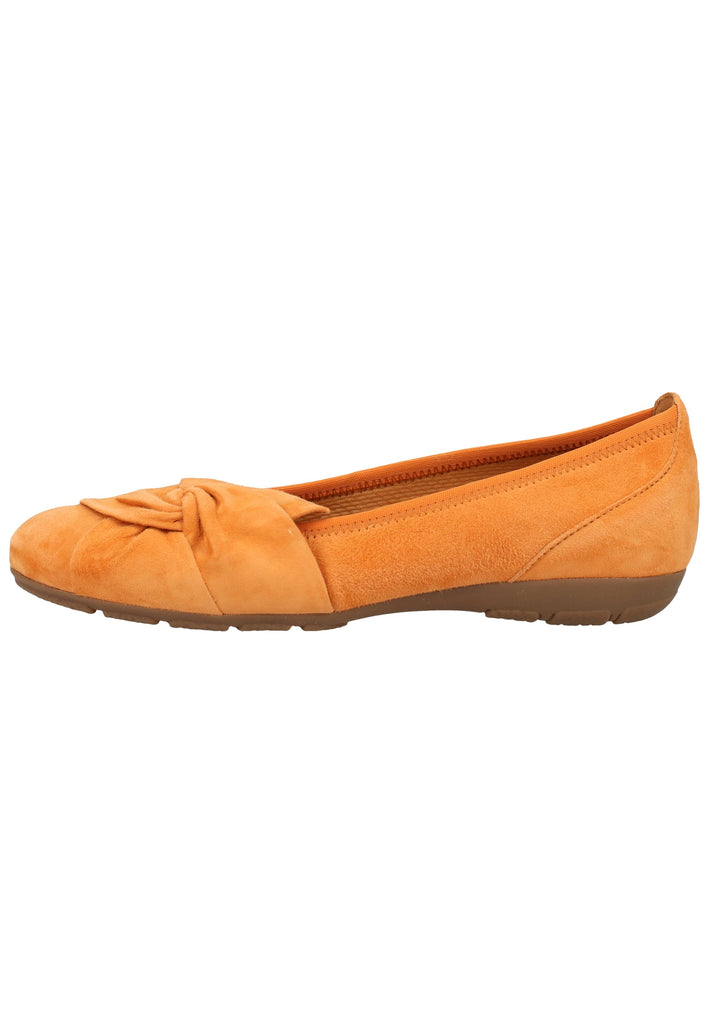 Gabor Ballerinas Samt Orange - surf4shoes