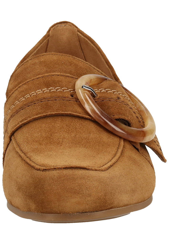 Gabor Ballerinas Veloursleder Cognac - surf4shoes