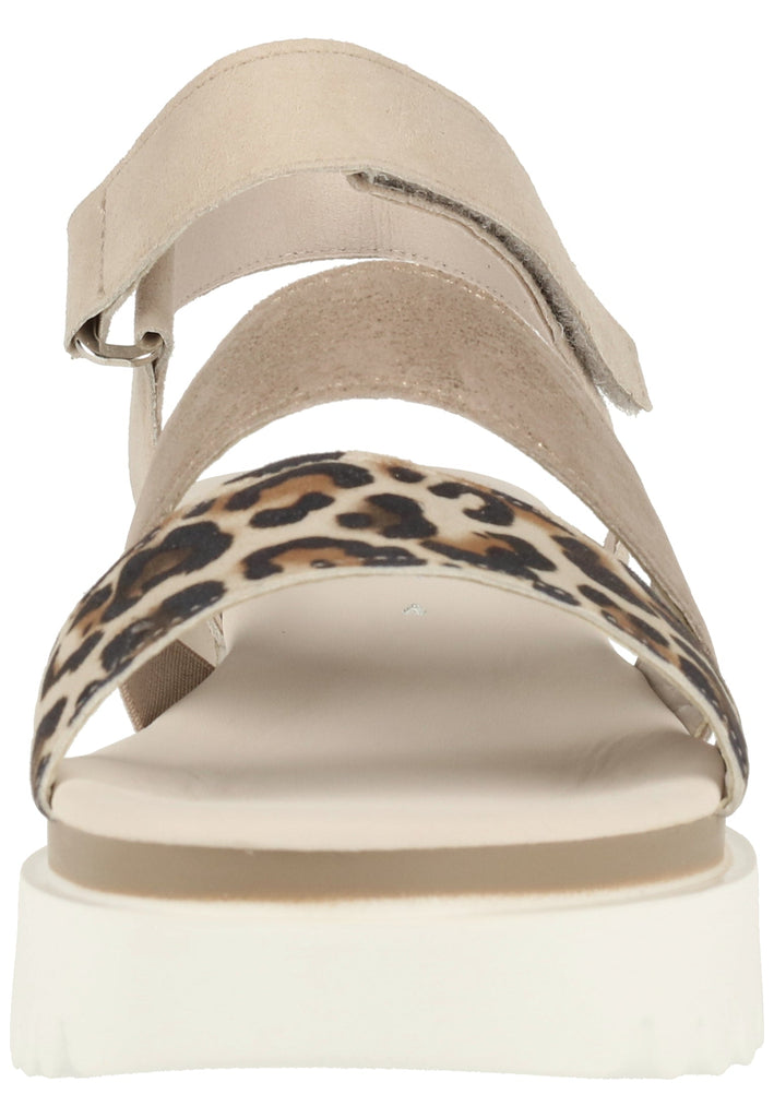 Gabor Sandalen Glattleder Vanille - surf4shoes
