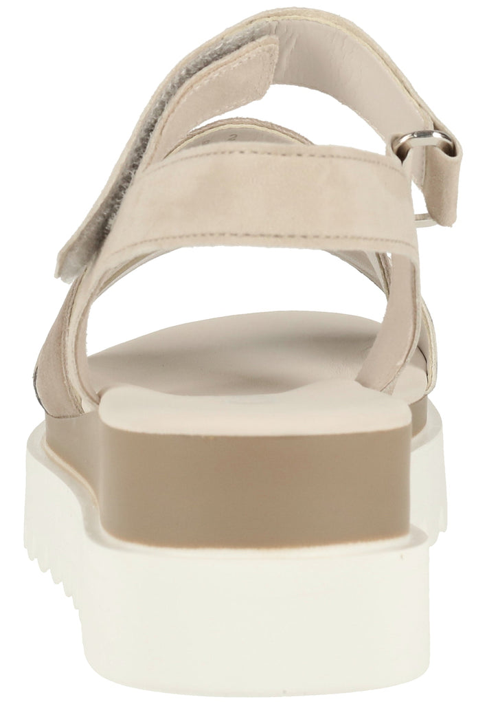 Gabor Sandalen Glattleder Vanille - surf4shoes