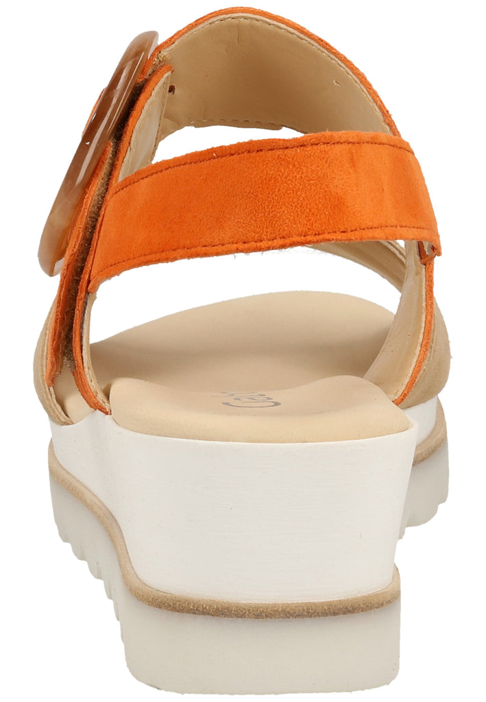 Gabor Sandalen Leder Caramel - surf4shoes