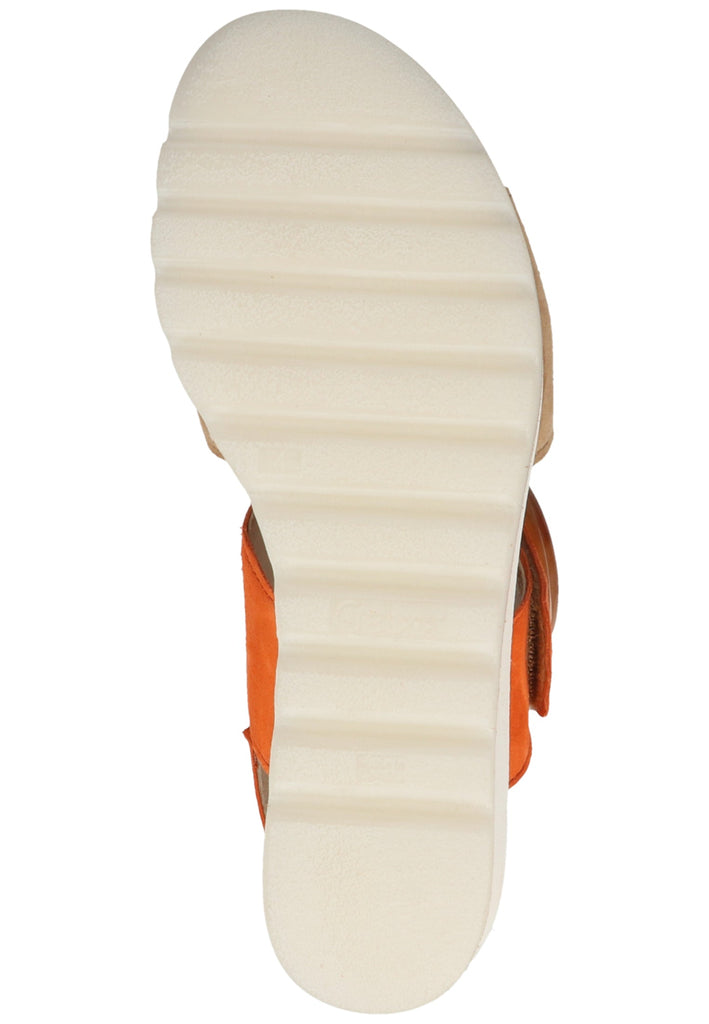 Gabor Sandalen Leder Caramel - surf4shoes