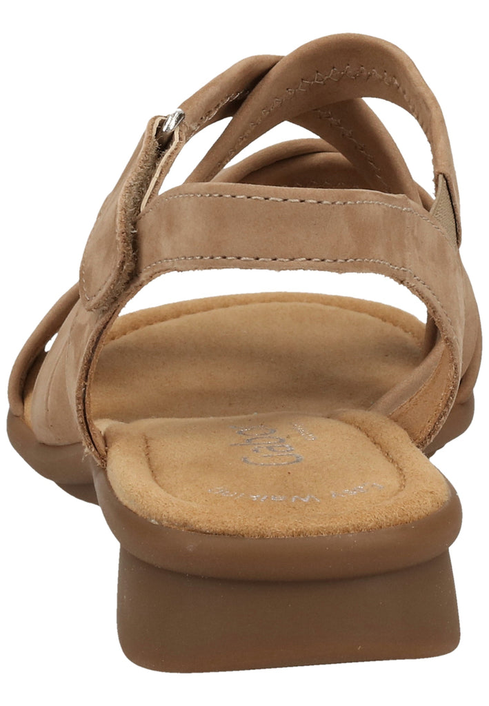 Gabor Sandalen Leder Beige - surf4shoes