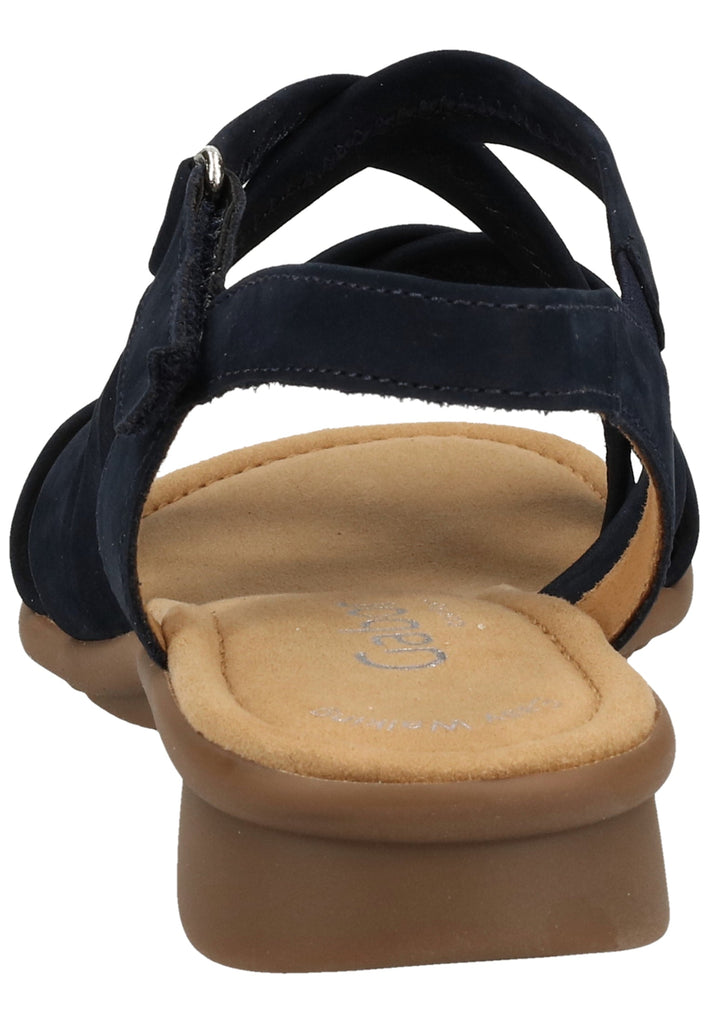 Gabor Sandalen Leder Blue - surf4shoes