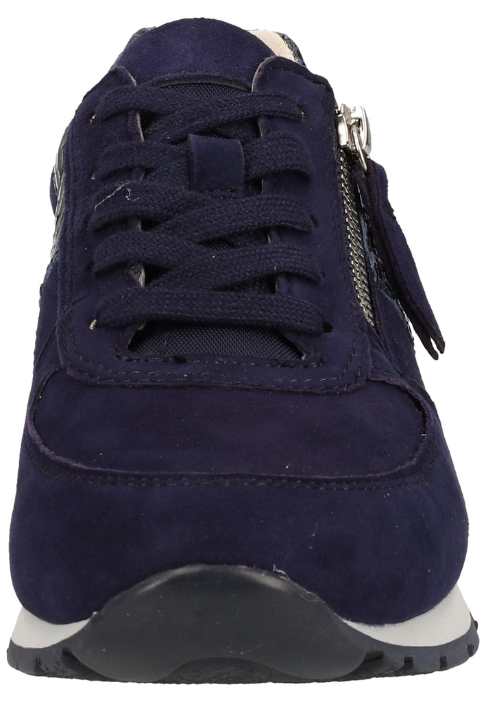 Gabor Sneaker Glattleder Blau - surf4shoes
