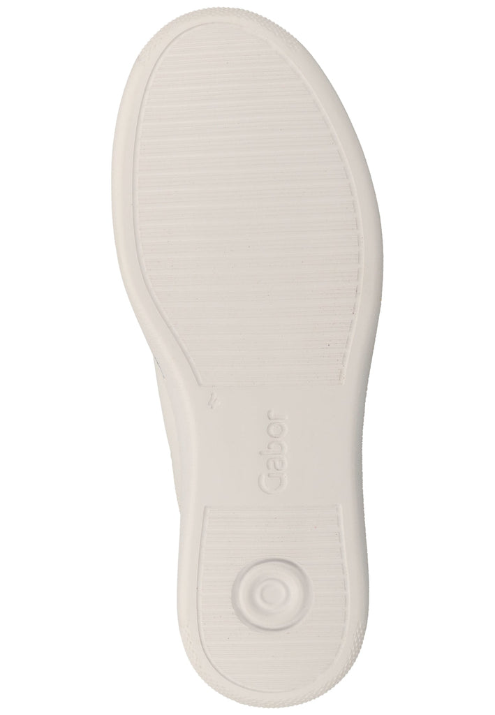 Gabor Sneaker Glattleder Weiß - surf4shoes