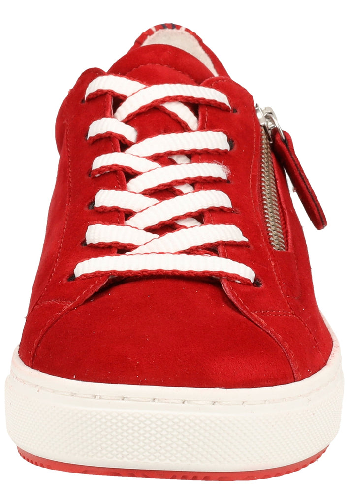 Gabor Sneaker Veloursleder Rubinrot - surf4shoes