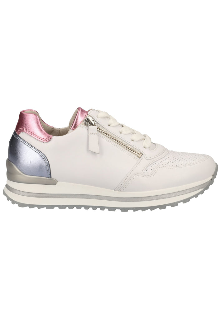 Gabor Sneaker Glattleder Weiß - surf4shoes
