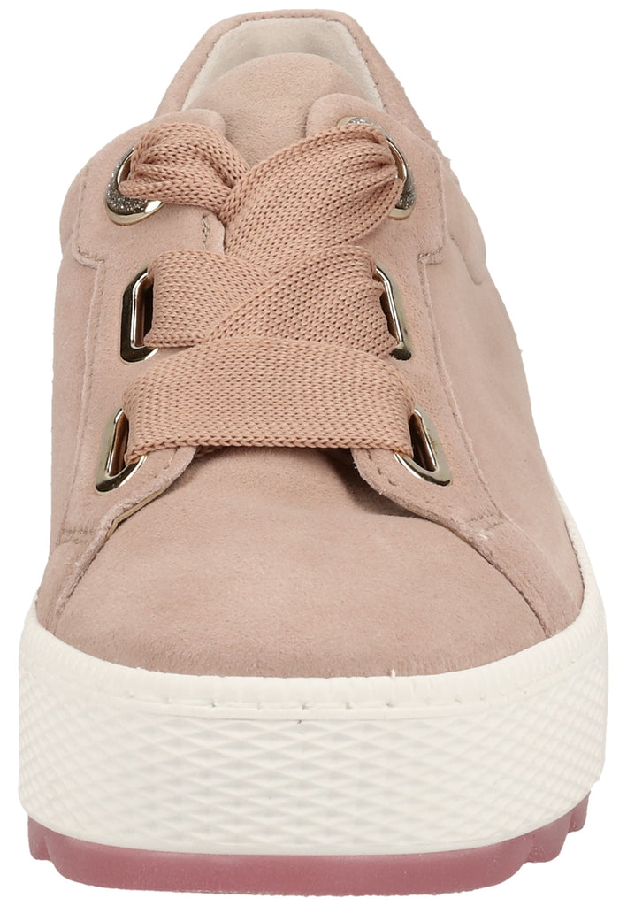 Gabor Sneaker Veloursleder Rosa - surf4shoes