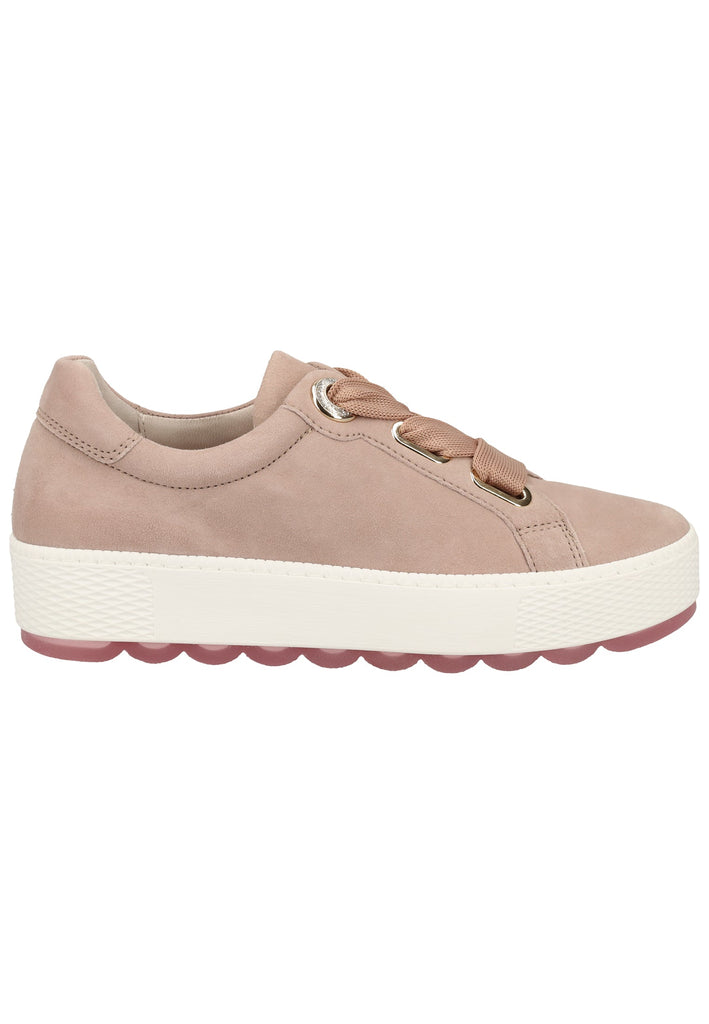 Gabor Sneaker Veloursleder Rosa - surf4shoes