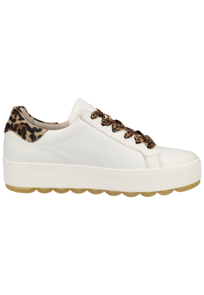 Gabor Sneaker Glattleder Weiß - surf4shoes