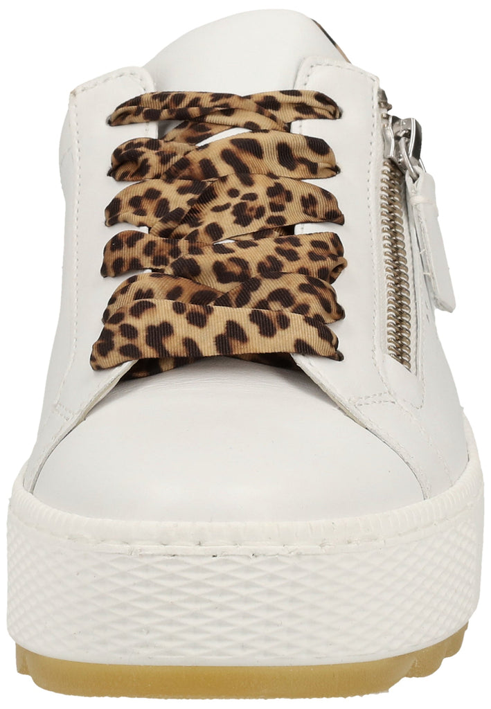 Gabor Sneaker Glattleder Weiß - surf4shoes