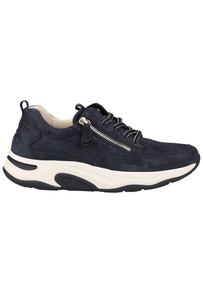 Gabor Sneaker Nubukleder Blue - surf4shoes