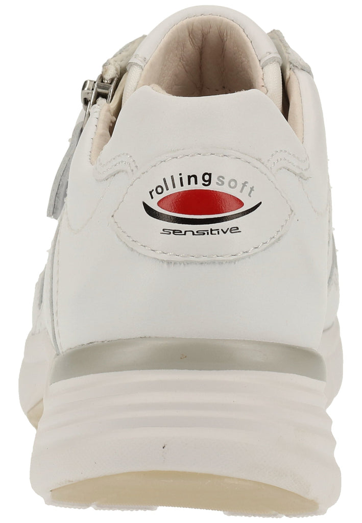 Gabor Sneaker Lederimitat Weiß - surf4shoes