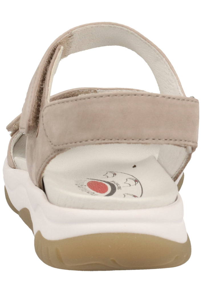 Gabor Sandalen Nubukleder Leinen - surf4shoes