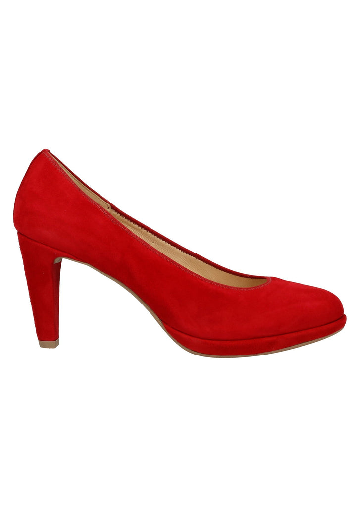 Gabor Pumps Leder Rubinrot - surf4shoes
