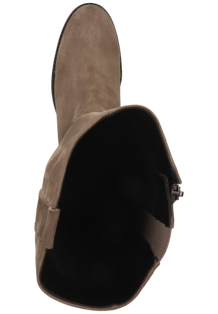 Gabor Stiefel Leder/Textil Schwarz - surf4shoes