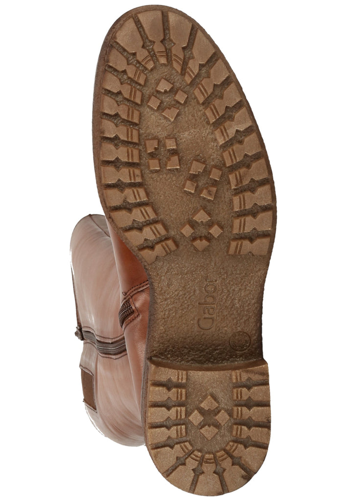 Gabor Stiefel Glattleder Braun - surf4shoes