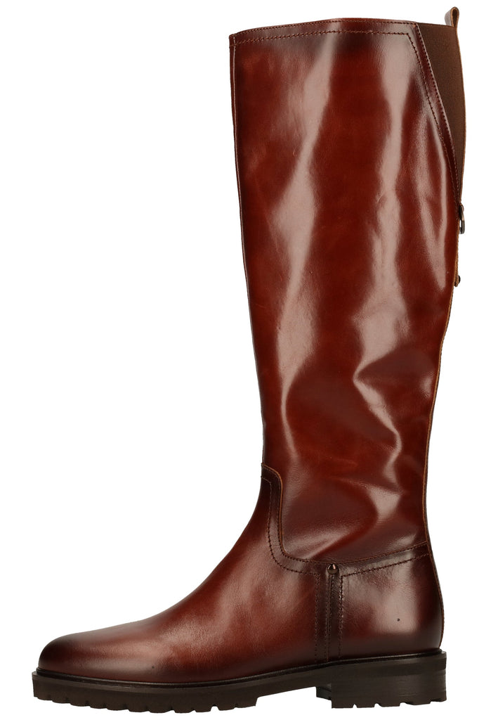Gabor Stiefel Glattleder Dunkelbraun - surf4shoes